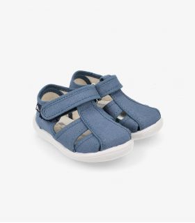 Sandalia velcro lona
