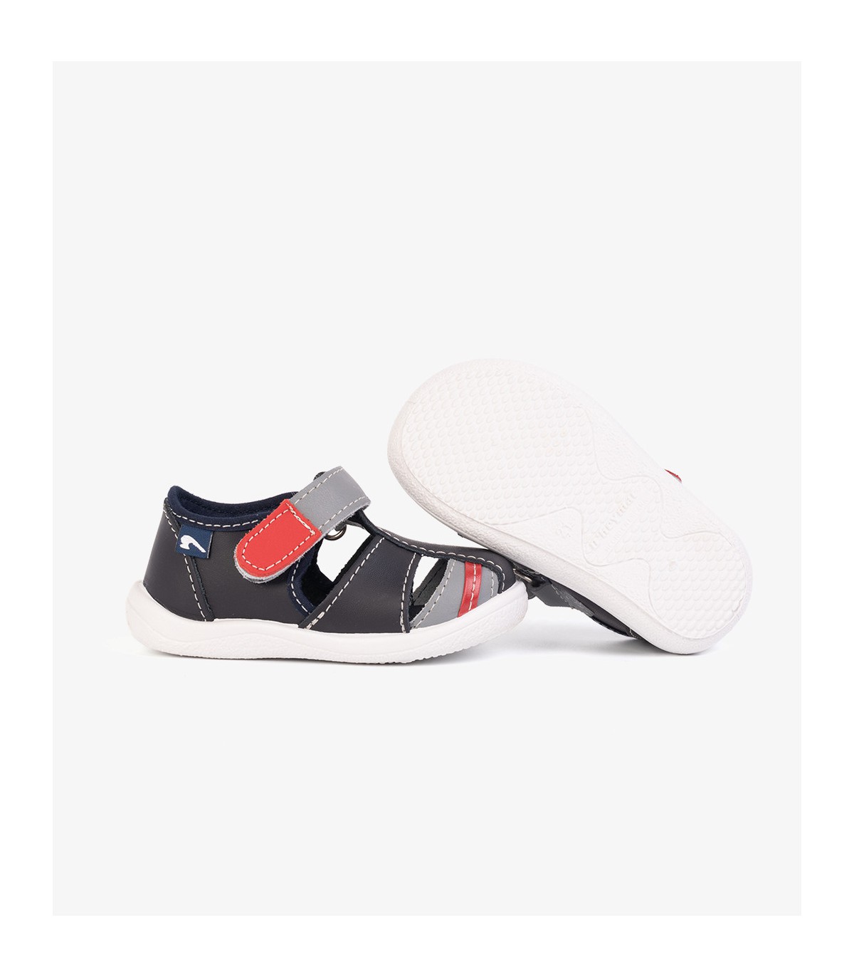 Sandalia niño piel velcro Sandalia niño piel velcro
