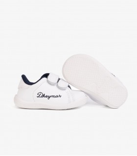Zapatilla deportiva lavable piel auténtica